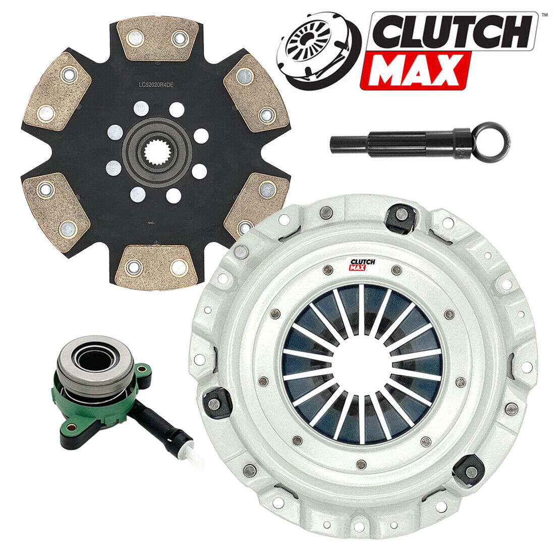 CLUTCHMAX  STAGE 4 CLUTCH KIT WITH SLAVE CYLINDER BUNDLE SET [CM05012HDDWS-ST4]