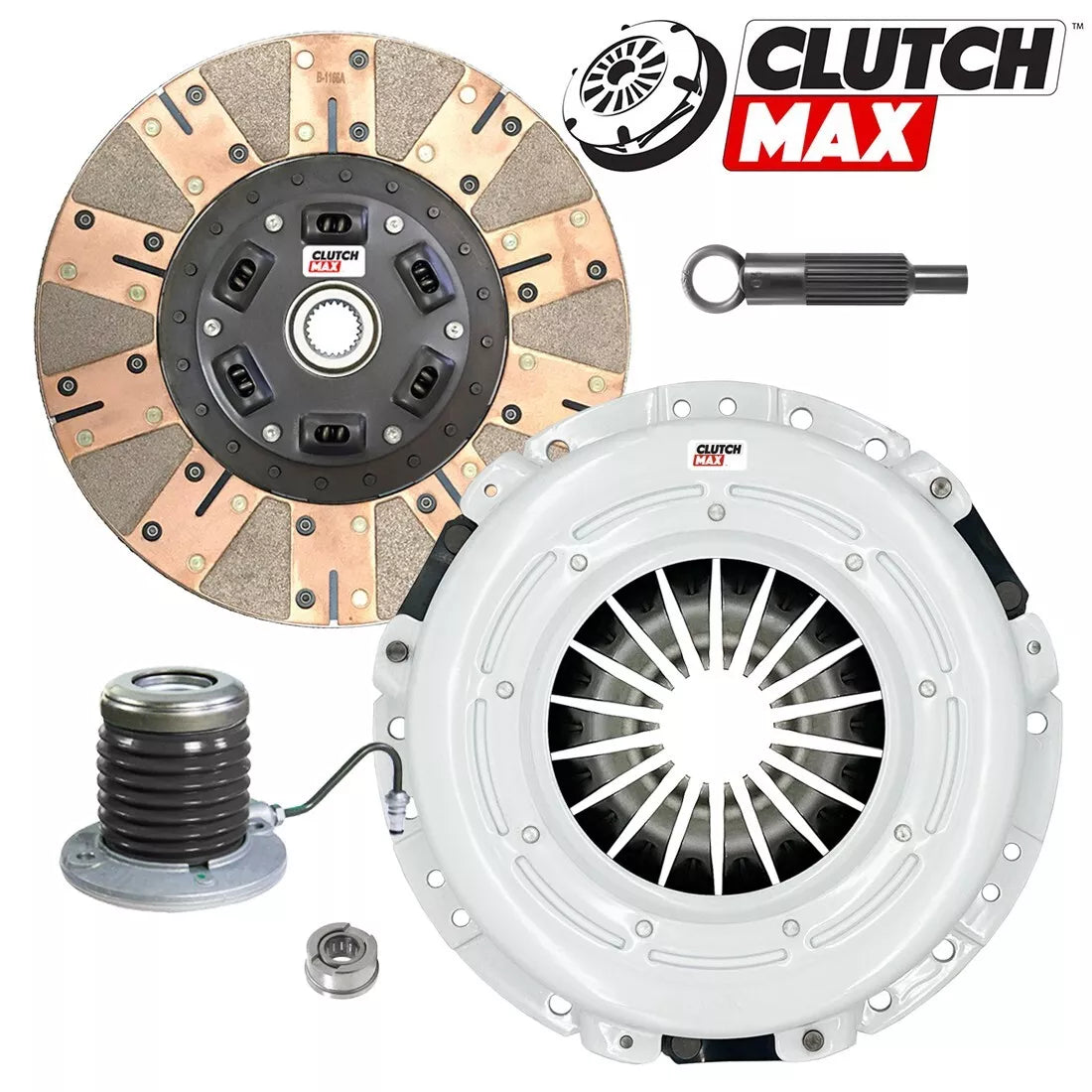 CLUTCHMAX STAGE 3 CLUTCH KIT WITH SLAVE CYLINDER BUNDLE SET [CM07809DFWS-ST3]