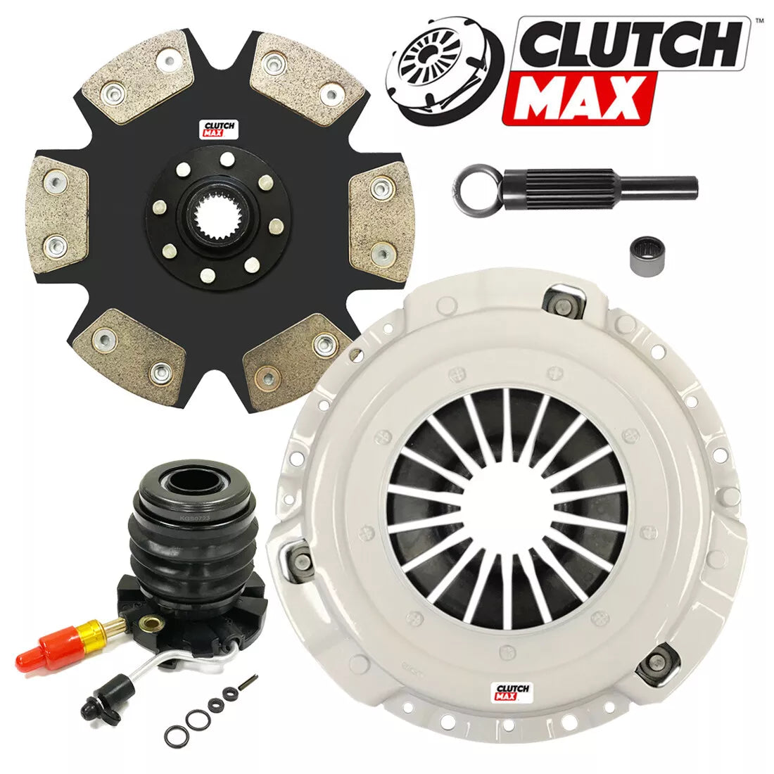 CLUTCHMAX STAGE 4 CLUTCH KIT WITH SLAVE CYLINDER BUNDLE SET [CM07093HDDWS-ST4]