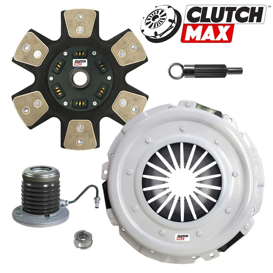 CLUTCHMAX STAGE 4 CLUTCH KIT WITH SLAVE CYLINDER BUNDLE SET [CM07953HDCWS-ST4]