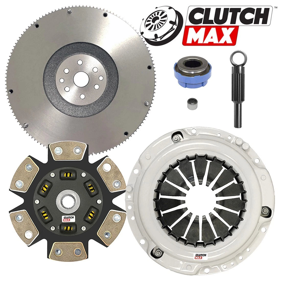 CLUTCHMAX  STAGE 3 CLUTCH KIT & FLYWHEEL BUNDLE SET [CM07141HDC+FW167741-ST3]