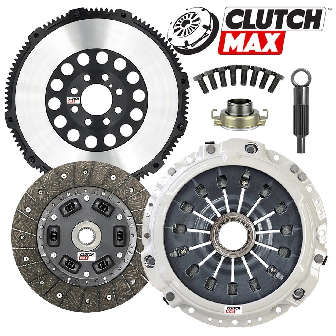 CLUTCHMAX  STAGE 1 CLUTCH KIT & PERFORMANCE CHROMOLY FLYWHEEL BUNDLE SET [CM05105HDLSF-ST1]