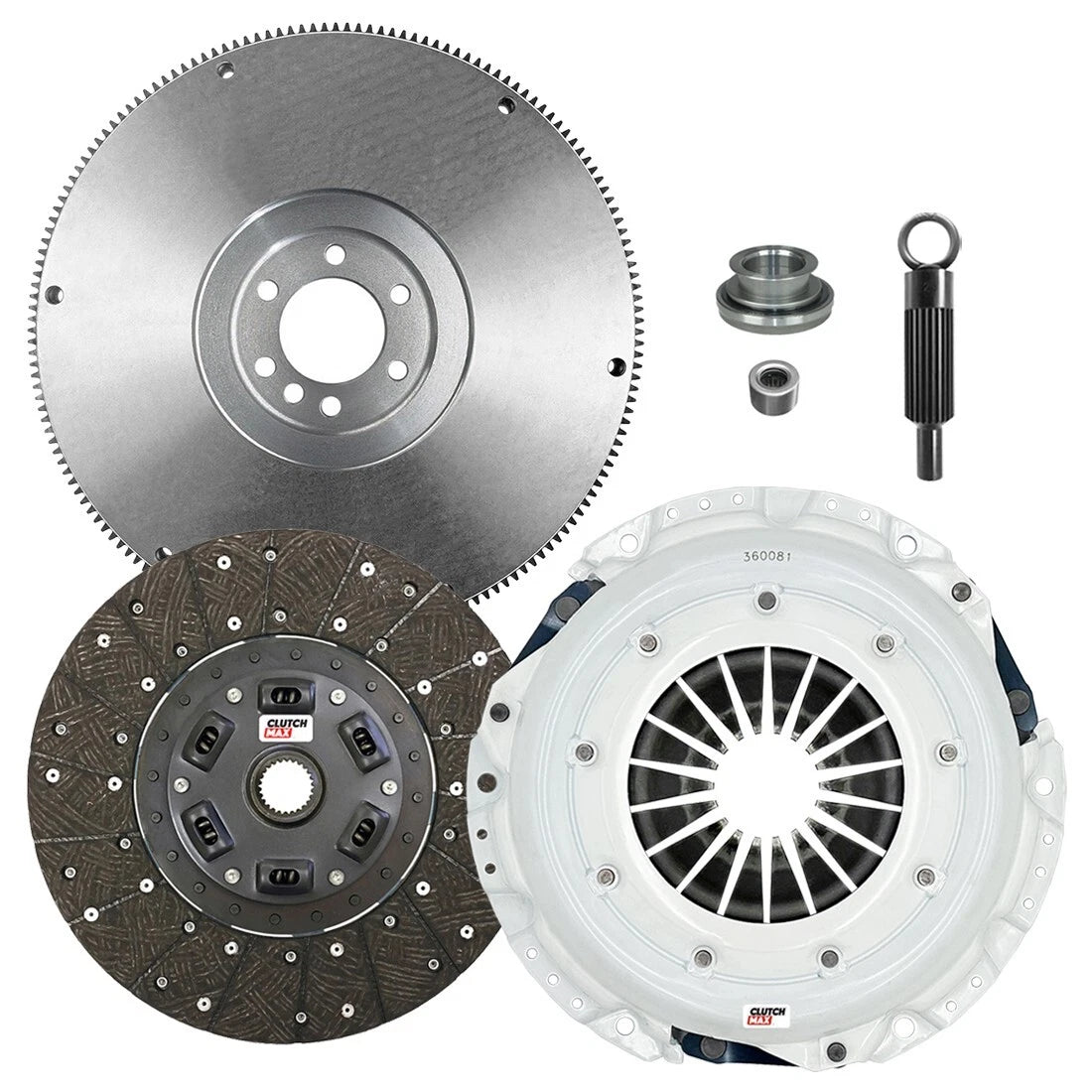 CLUTCHMAX STAGE 2 CLUTCH KIT & FLYWHEEL BUNDLE SET [CM04504HD-FW167976-ST2]