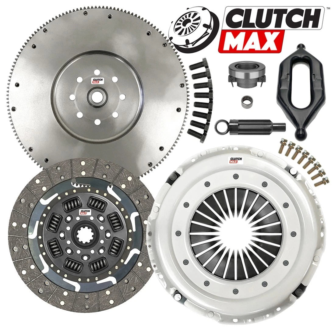 CLUTCHMAX STAGE 1 CLUTCH KIT & FLYWHEEL WITH FORK BUNDLE SET [CM05101HDFW-CF135-ST1]
