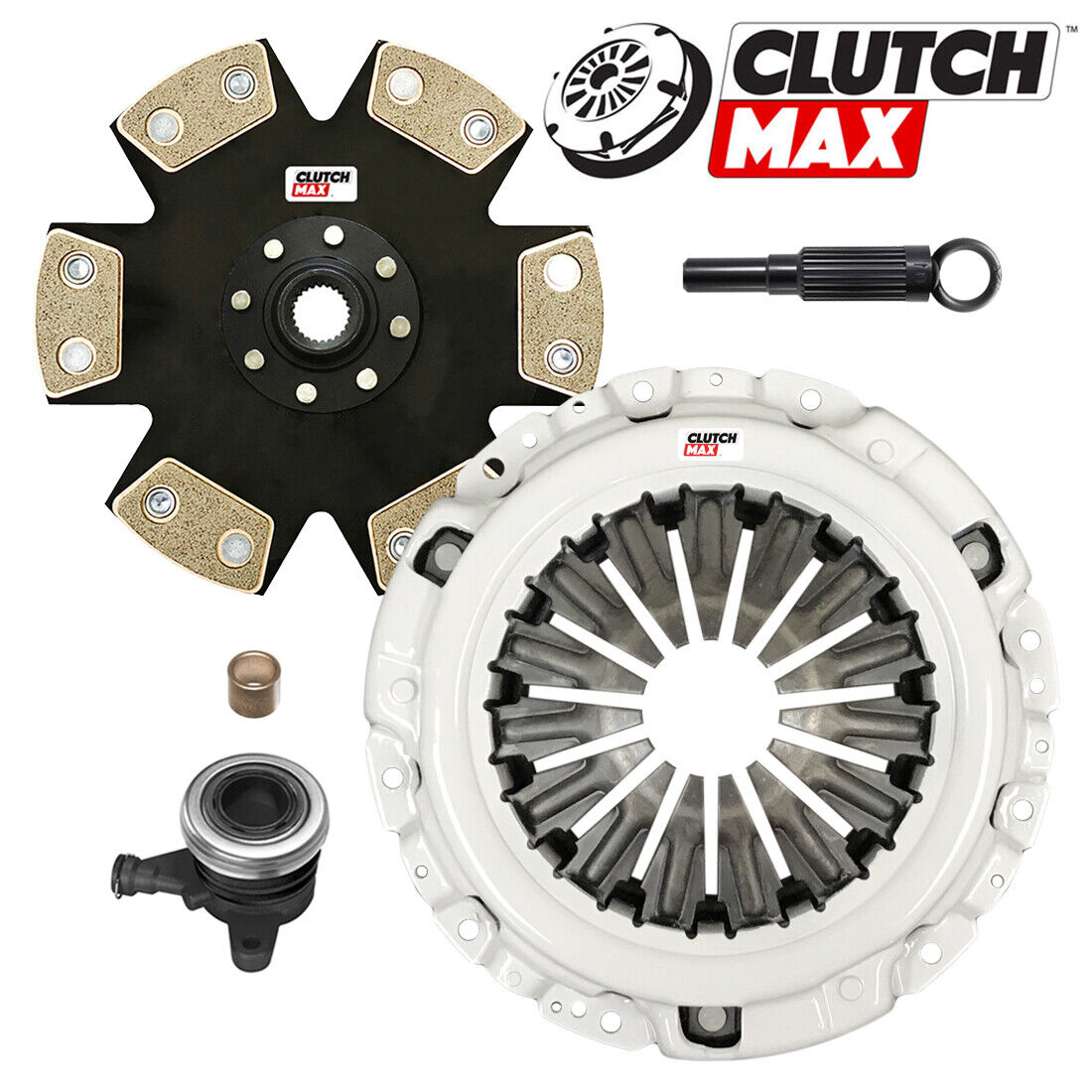 CLUTCHMAX  STAGE 4 CLUTCH KIT WITH SLAVE CYLINDER BUNDLE SET [CM06082HDDWS-ST4]