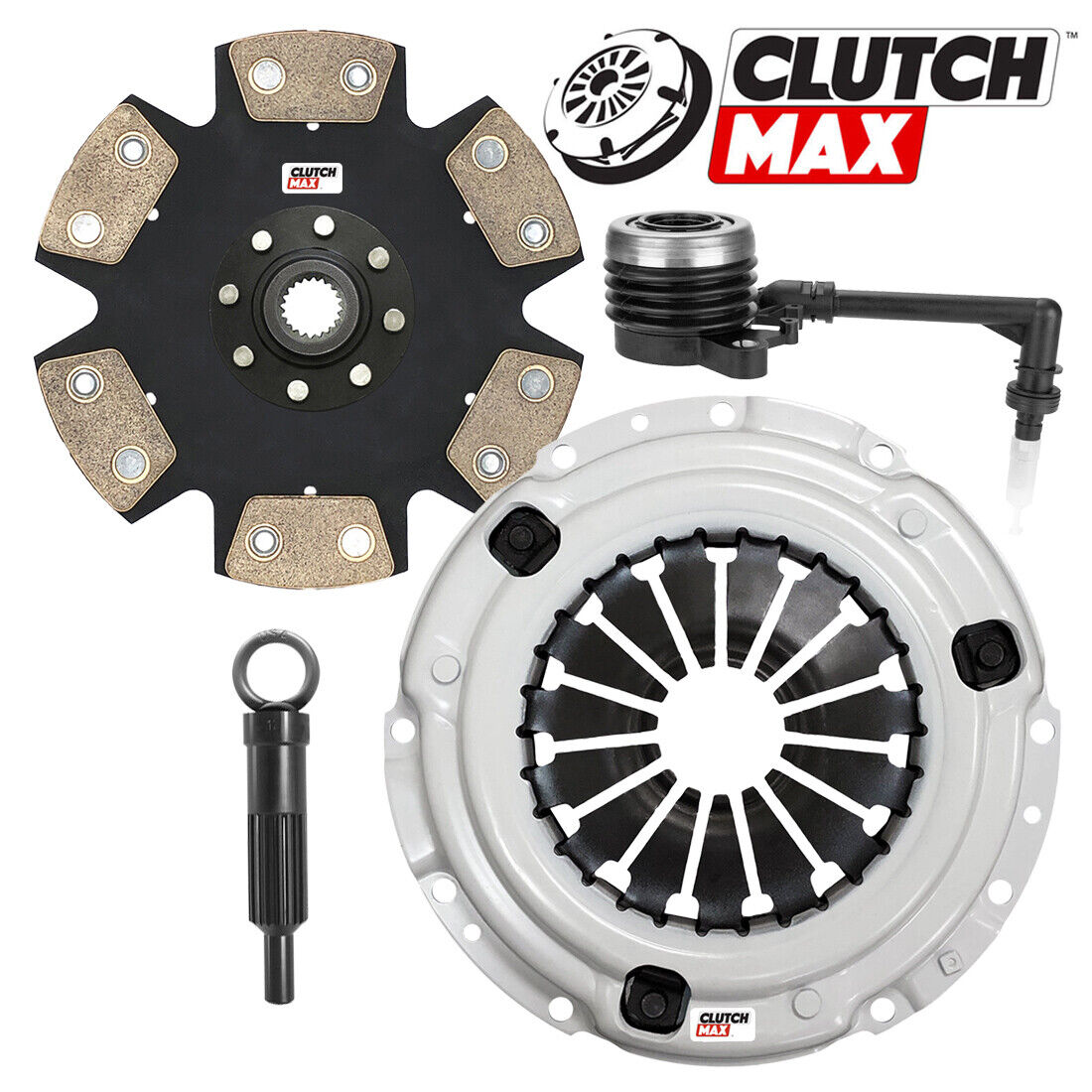 CLUTCHMAX STAGE 4 CLUTCH KIT WITH SLAVE CYLINDER BUNDLE SET [CM06055HDDWS-ST4]