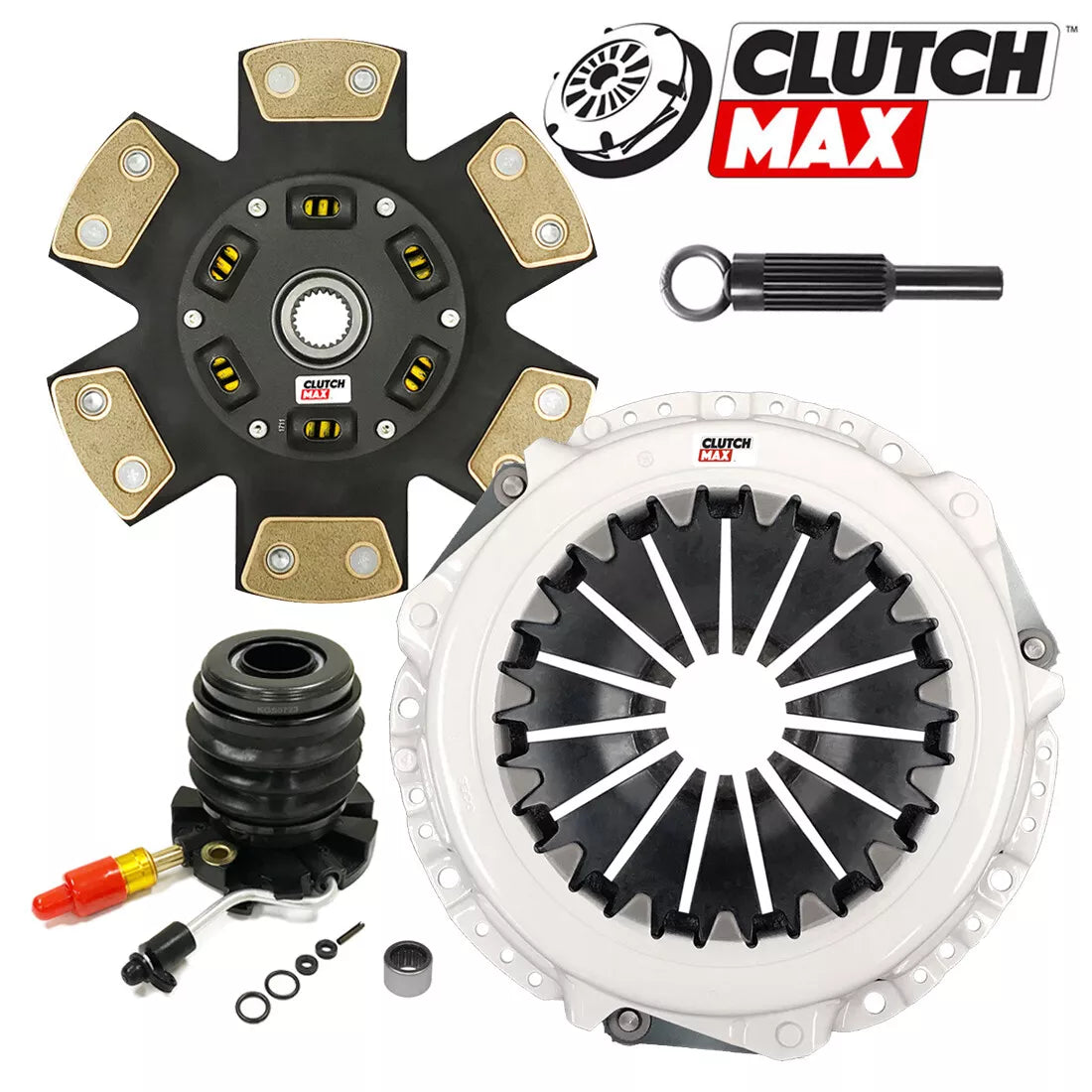 CLUTCHMAX STAGE 3 CLUTCH KIT WITH SLAVE CYLINDER BUNDLE SET [CM07096HDCWS-ST3]