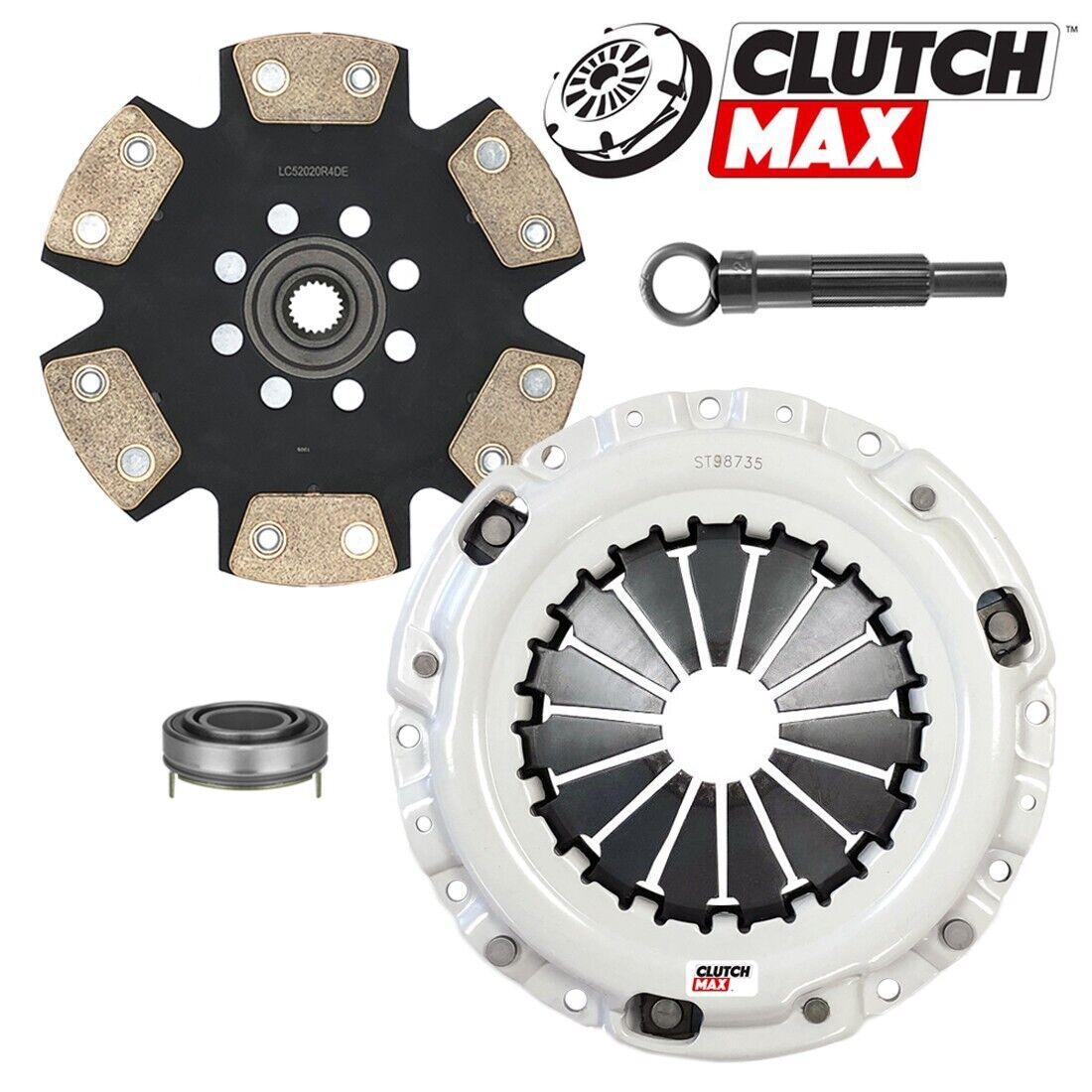 CLUTCHMAX  STAGE 4 CLUTCH KIT & PERFORMANCE CHROMOLY FLYWHEEL BUNDLE SET [CM05048HDDLSF7-ST4]
