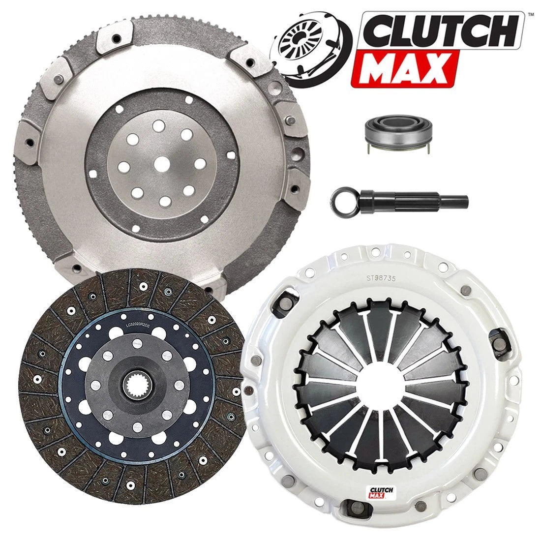 CLUTCHMAX  STAGE 2 CLUTCH KIT & FLYWHEEL BUNDLE SET [CM05048HDR-FW167514-ST2R]