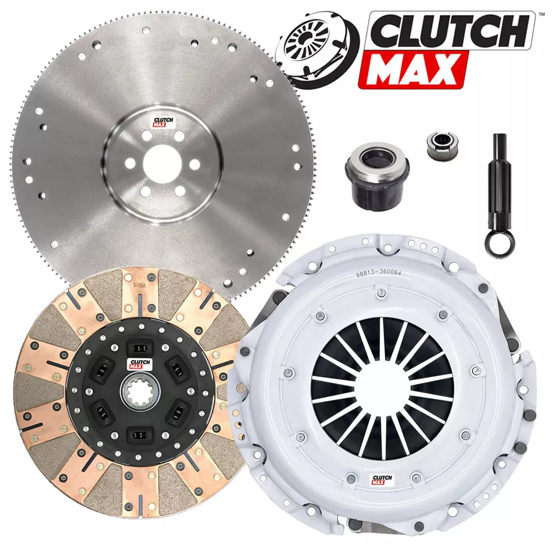 CLUTCHMAX  STAGE 3 CLUTCH KIT & FLYWHEEL BUNDLE SET [CM07057DF-FW167934-ST3]