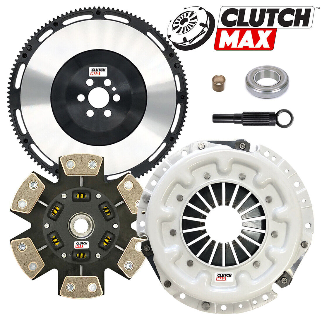 CLUTCHMAX  STAGE 3 CLUTCH KIT & PERFORMANCE CHROMOLY FLYWHEEL BUNDLE SET [CM06038HDCLSF-ST3]