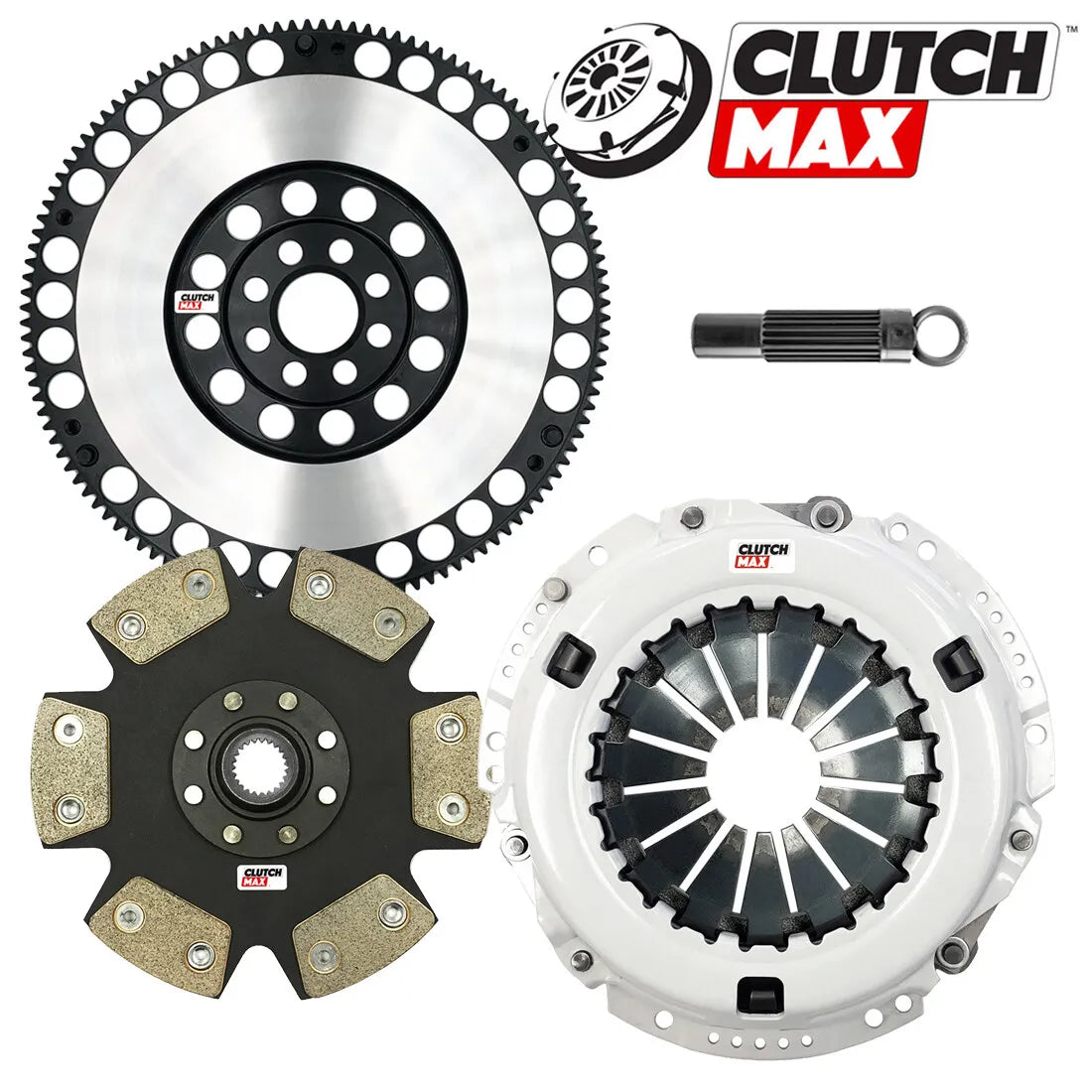 CLUTCHMAX  STAGE 4 CLUTCH KIT & PERFORMANCE CHROMOLY FLYWHEEL BUNDLE SET [CM16087HDDLSF-ST4]