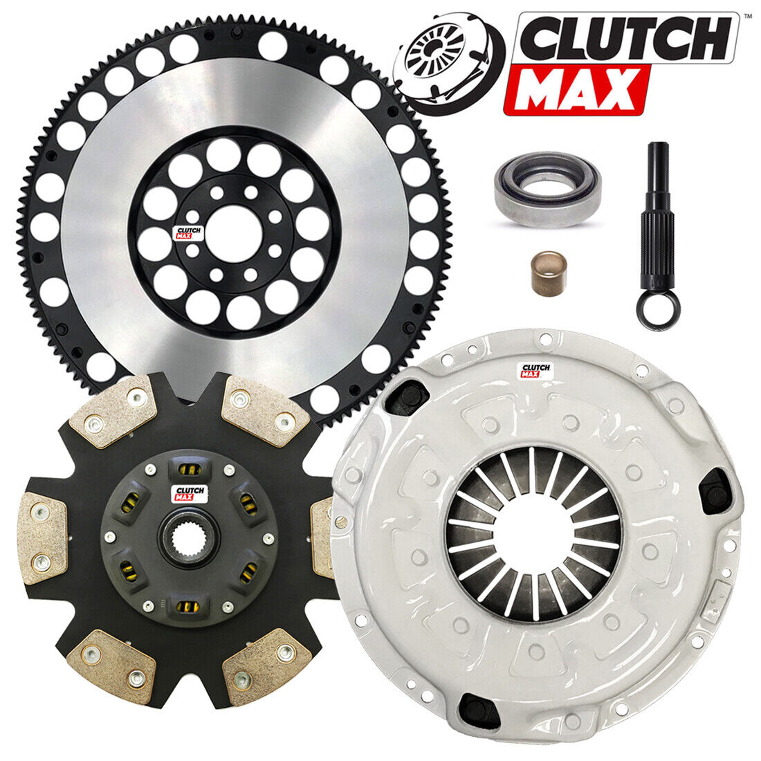 CLUTCHMAX  STAGE 3 CLUTCH KIT & PERFORMANCE CHROMOLY FLYWHEEL BUNDLE SET [CM06046HDCLSF-ST3]