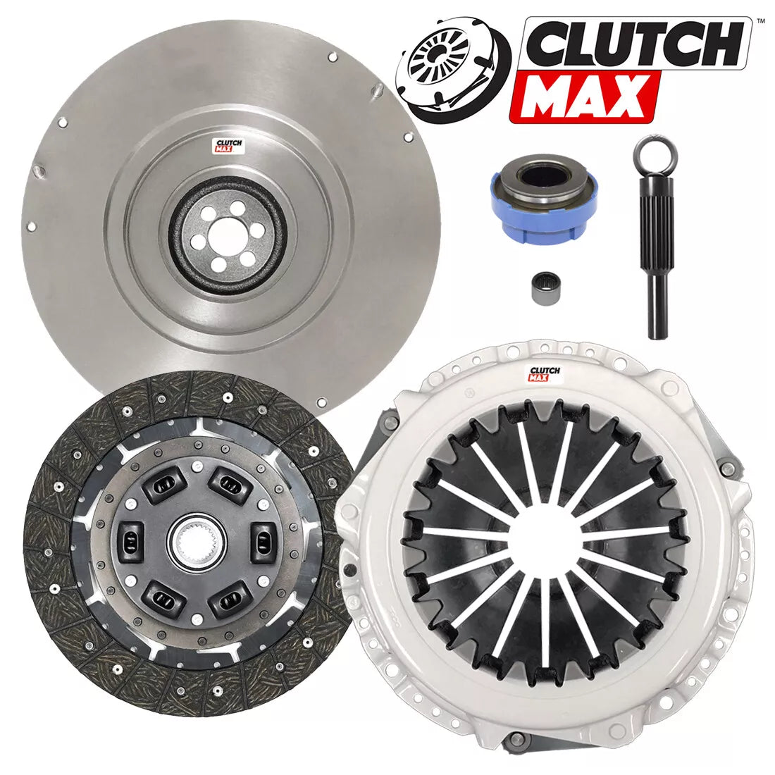 CLUTCHMAX STAGE 2 CLUTCH KIT & FLYWHEEL BUNDLE SET [CM07096HD-FW167724-ST2]