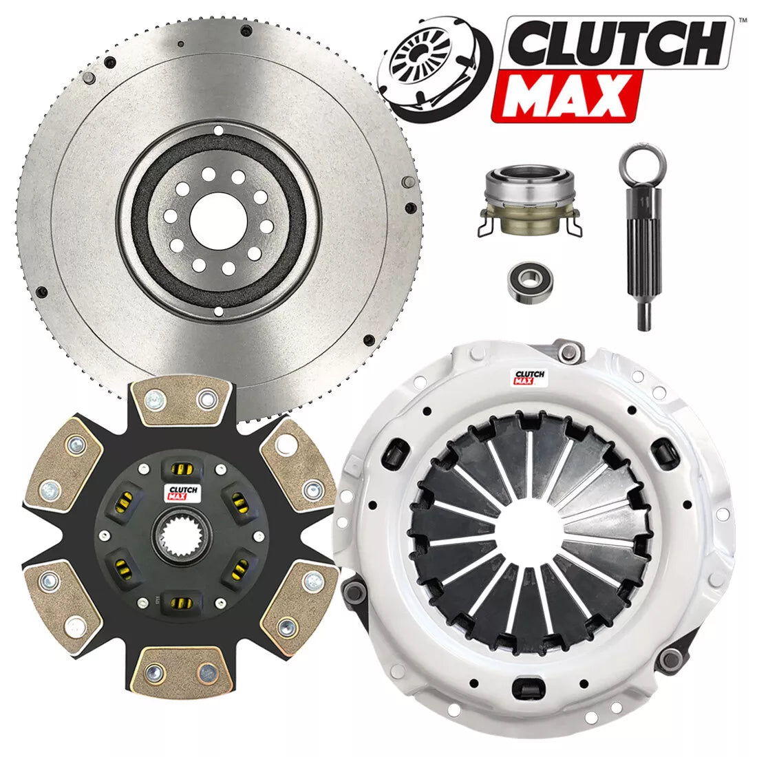 CLUTCHMAX  STAGE 3 CLUTCH KIT & FLYWHEEL BUNDLE SET [CM16076HDCFW-ST3]