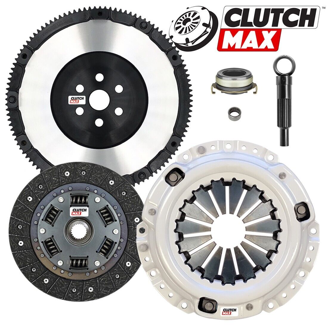 CLUTCHMAX  STAGE 2 CLUTCH KIT & PERFORMANCE CHROMOLY FLYWHEEL BUNDLE SET [CM10060HDLSF-ST2]