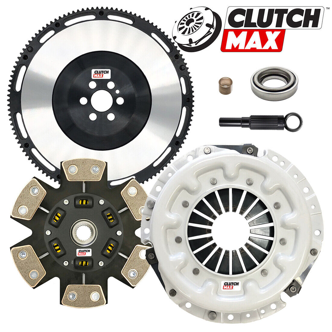 CLUTCHMAX STAGE 3 CLUTCH KIT & PERFORMANCE CHROMOLY FLYWHEEL BUNDLE SET [CM06061HDCLSF-ST3]