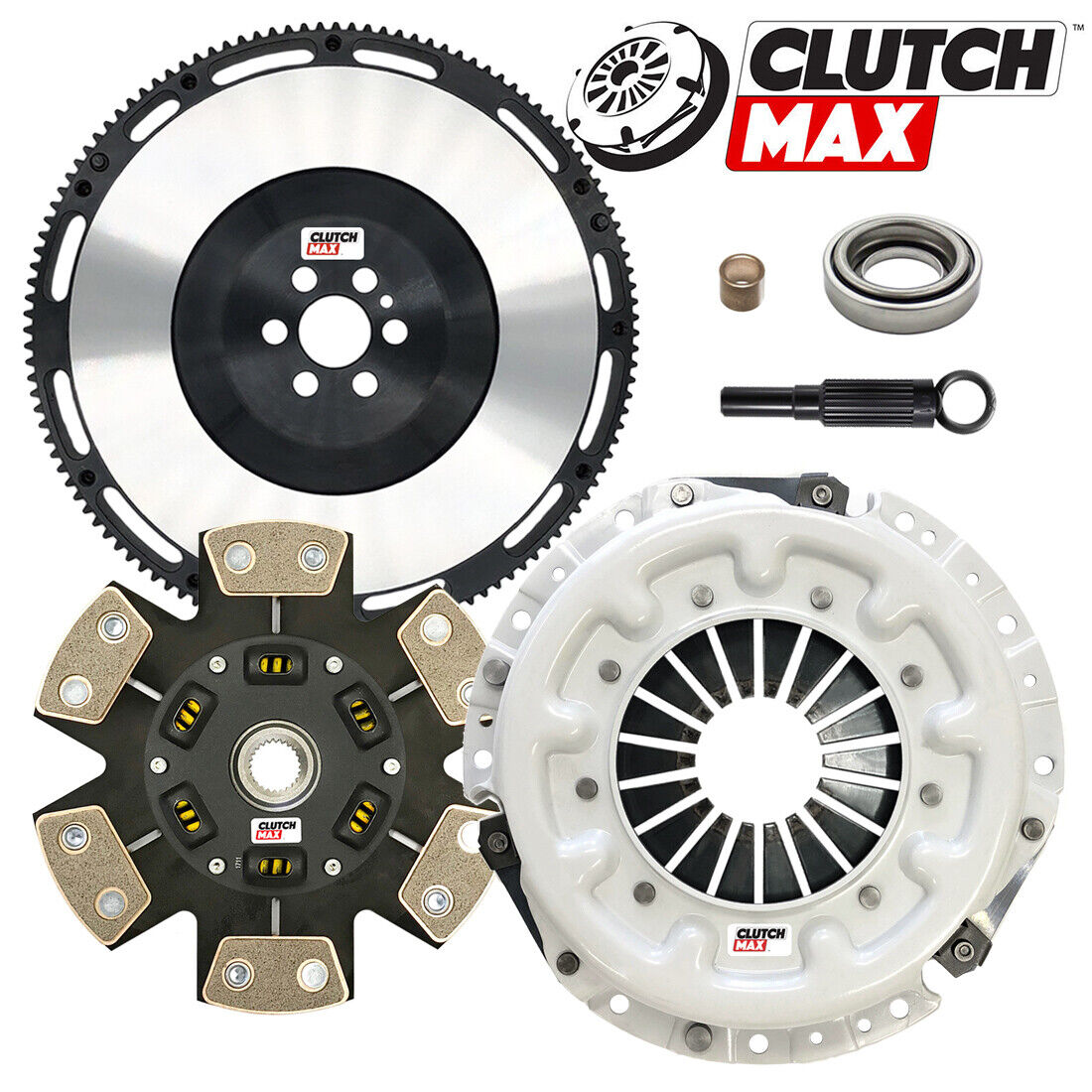 CLUTCHMAX STAGE 3 CLUTCH KIT & PERFORMANCE CHROMOLY FLYWHEEL BUNDLE SET [CM06059HDCLSF-ST3]