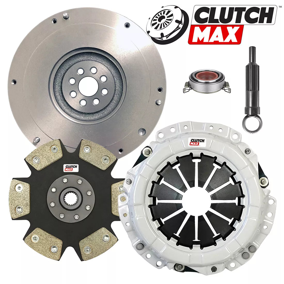 CLUTCHMAX  STAGE 4 CLUTCH KIT & FLYWHEEL BUNDLE SET [CM16088HDDFW-ST4]