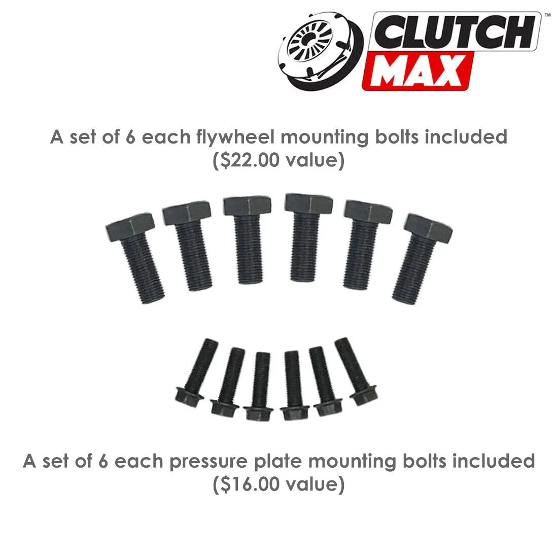 CLUTCHMAX  STAGE 2 CLUTCH KIT & PERFORMANCE CHROMOLY FLYWHEEL BUNDLE SET [CM17033HDLSF-ST2]