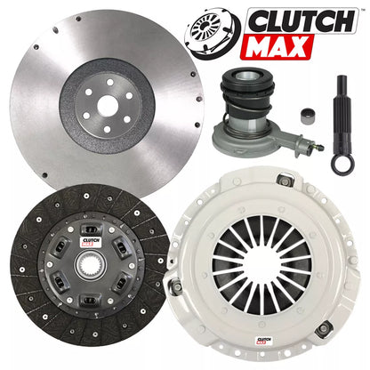 CLUTCHMAX  STAGE 2 CLUTCH KIT & FLYWHEEL WITH SLAVE CYLINDER BUNDLE SET [CM07048HDWS-FW167940-ST2]