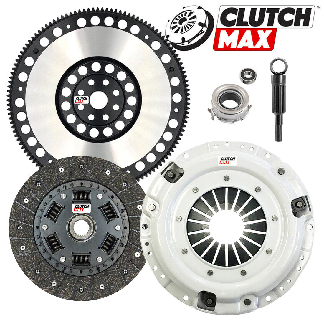 CLUTCHMAX STAGE 2 CLUTCH KIT & PERFORMANCE CHROMOLY FLYWHEEL BU...