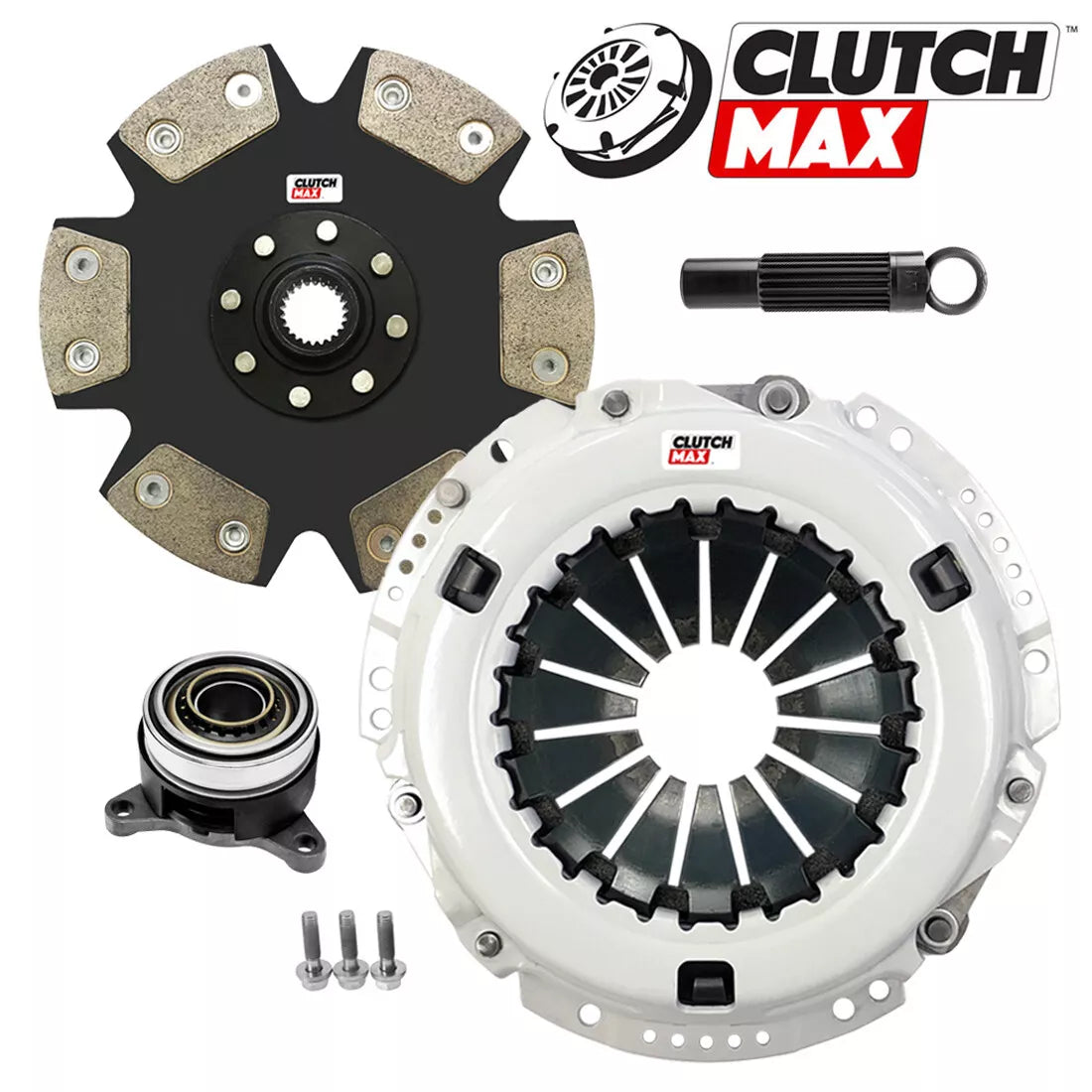 CLUTCHMAX  STAGE 4 CLUTCH KIT WITH SLAVE CYLINDER BUNDLE SET [CM16087HDDWS-ST4]