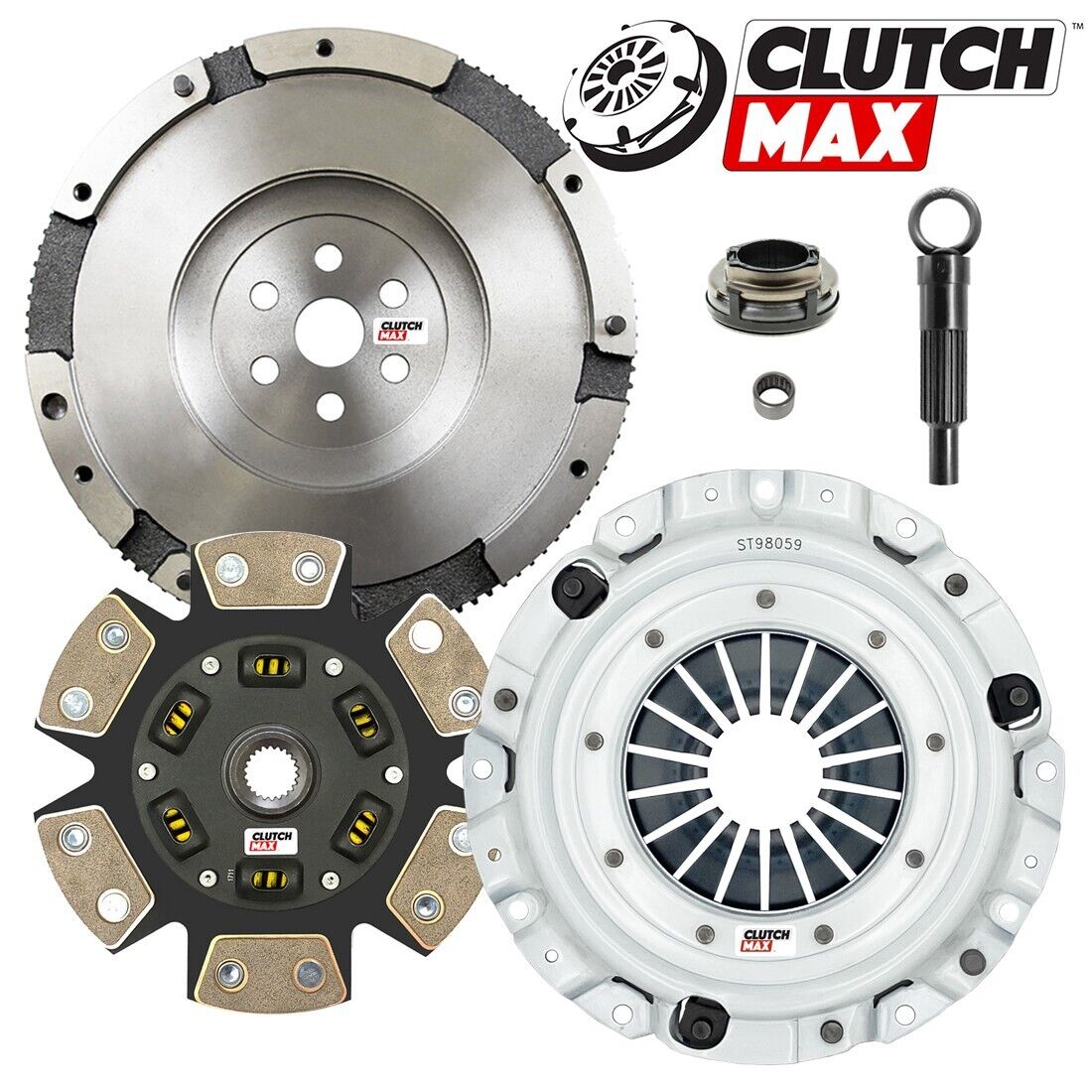 CLUTCHMAX  STAGE 3 CLUTCH KIT & FLYWHEEL BUNDLE SET [CM15059HDC-FW167903-ST3]