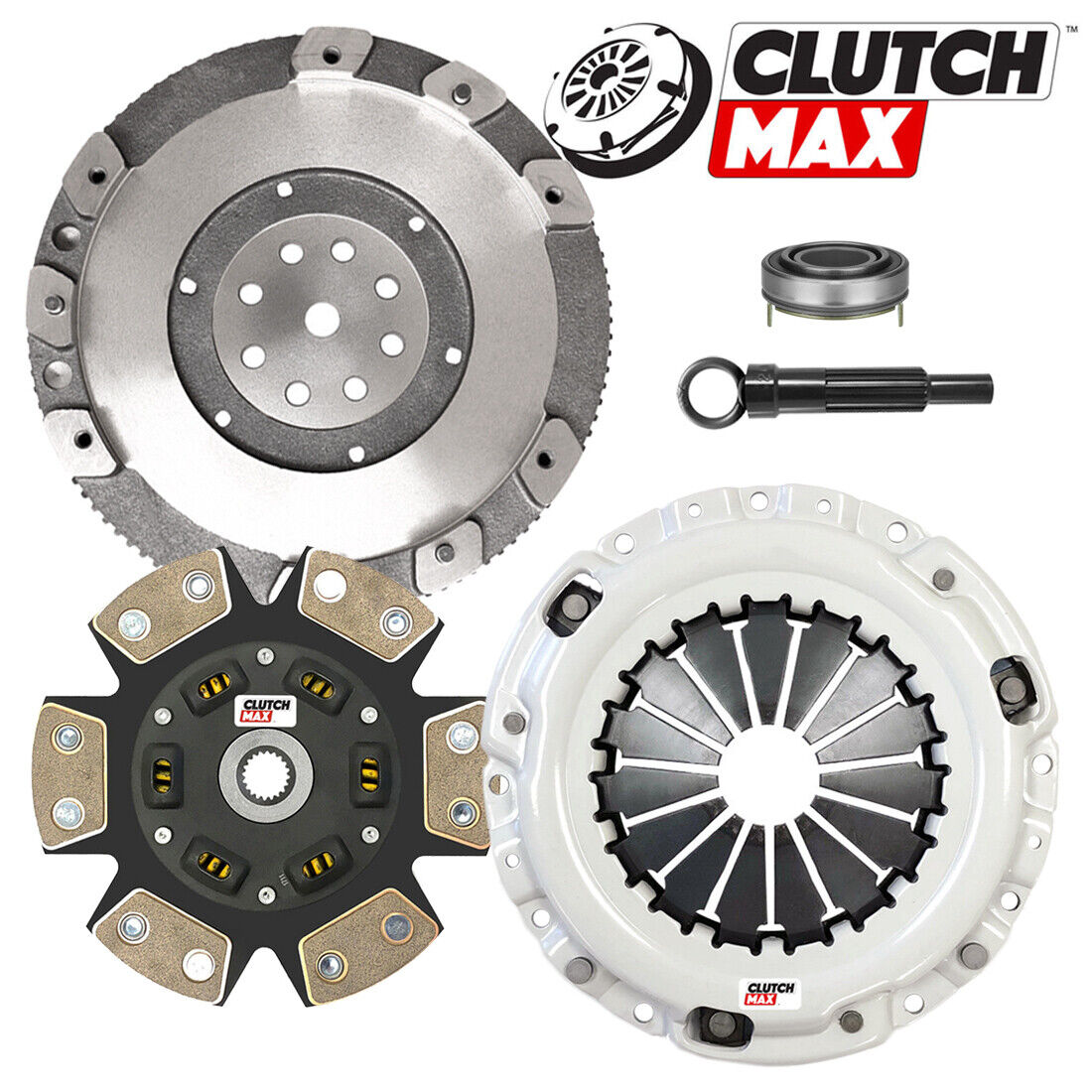 CLUTCHMAX  STAGE 3 CLUTCH KIT & FLYWHEEL BUNDLE SET [CM05048HDC-FW167514-ST3]