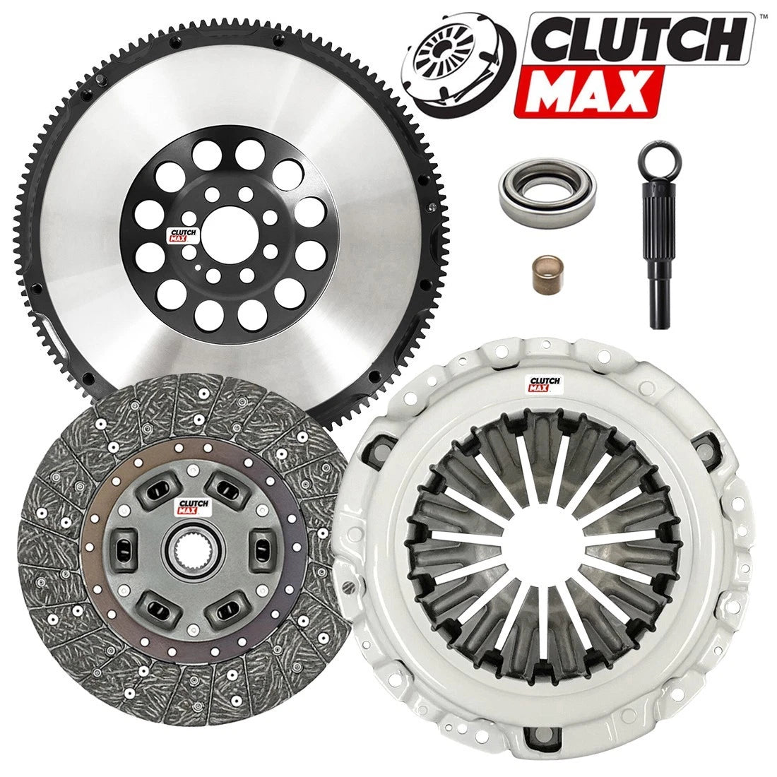 CLUTCHMAX  STAGE 1 CLUTCH KIT & PERFORMANCE CHROMOLY FLYWHEEL BUNDLE SET [CM06072HDLSF-ST1]