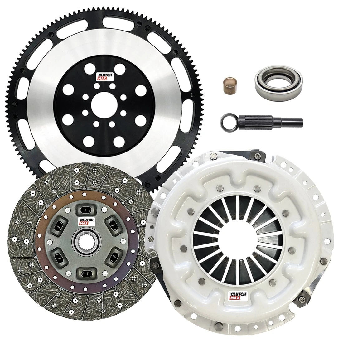 CLUTCHMAX  STAGE 2 CLUTCH KIT & PERFORMANCE CHROMOLY FLYWHEEL BUNDLE SET [CM06045HDLSF-ST2]