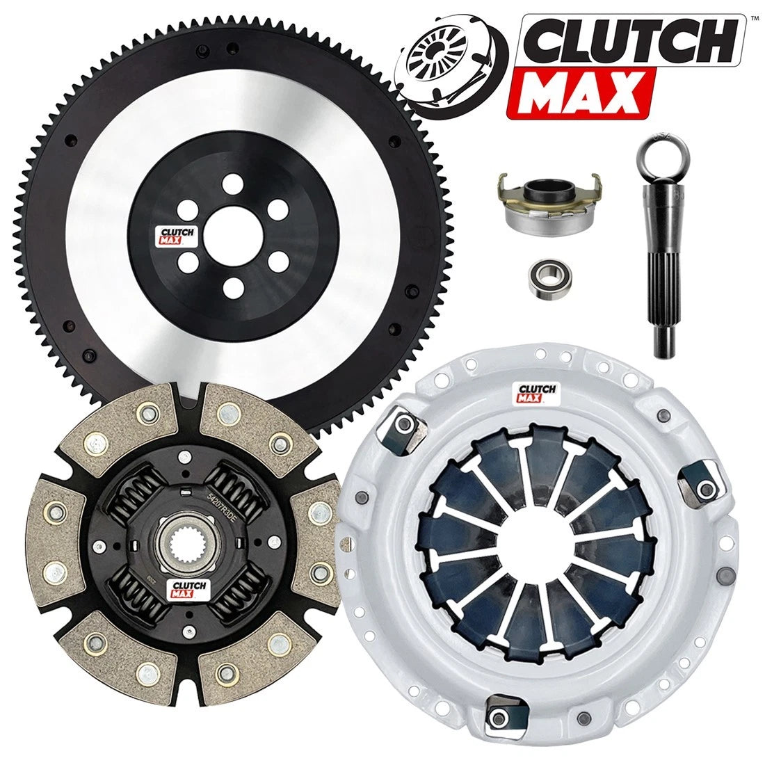 CLUTCHMAX  STAGE 3 CLUTCH KIT & PERFORMANCE CHROMOLY FLYWHEEL BUNDLE SET [CM08050HDCLSF-ST3]
