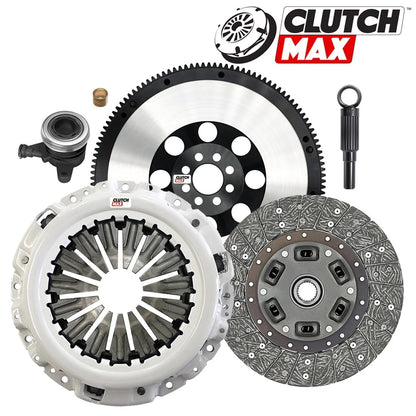 CLUTCHMAX OEM CLUTCH KIT & PERFORMANCE CHROMOLY FLYWHEEL WITH SLAVE CYLINDER BUNDLE SET [CM06082HDWS-LSF06082-CK]
