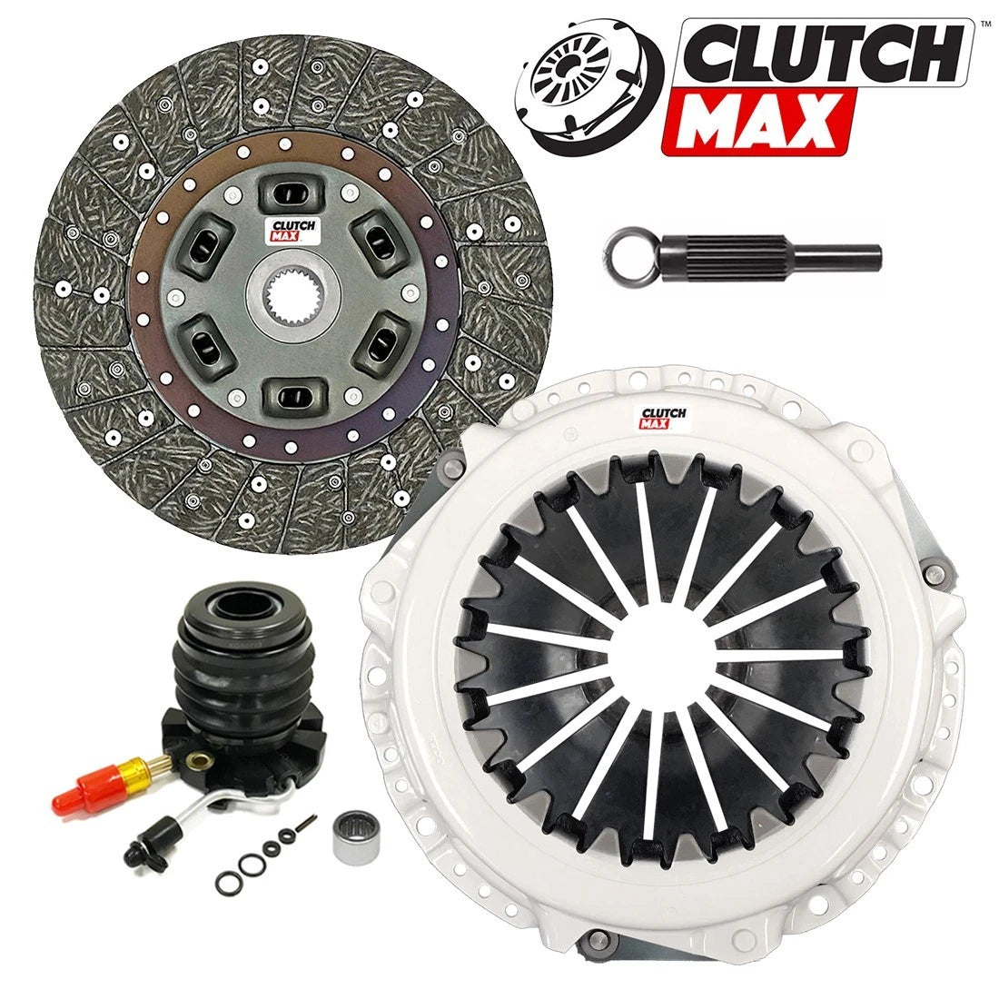 CLUTCHMAX STAGE 2 CLUTCH KIT WITH SLAVE CYLINDER BUNDLE SET [CM07096HDWS-ST2]