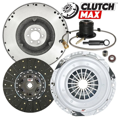 CLUTCHMAX  STAGE 2 CLUTCH KIT & FLYWHEEL WITH SLAVE CYLINDER BUNDLE SET [CM04201HDWS-FW167577-ST2]
