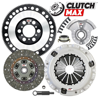 CLUTCHMAX  STAGE 2 CLUTCH KIT & PERFORMANCE CHROMOLY FLYWHEEL COUNTER WEIGHT BUNDLE SET [CM10037HDLSF-CW-02-ST2]
