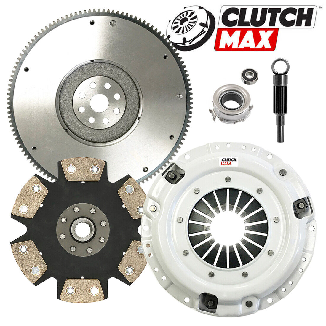 CLUTCHMAX  STAGE 4 CLUTCH KIT & FLYWHEEL BUNDLE SET [CM15004HDDFW-ST4]