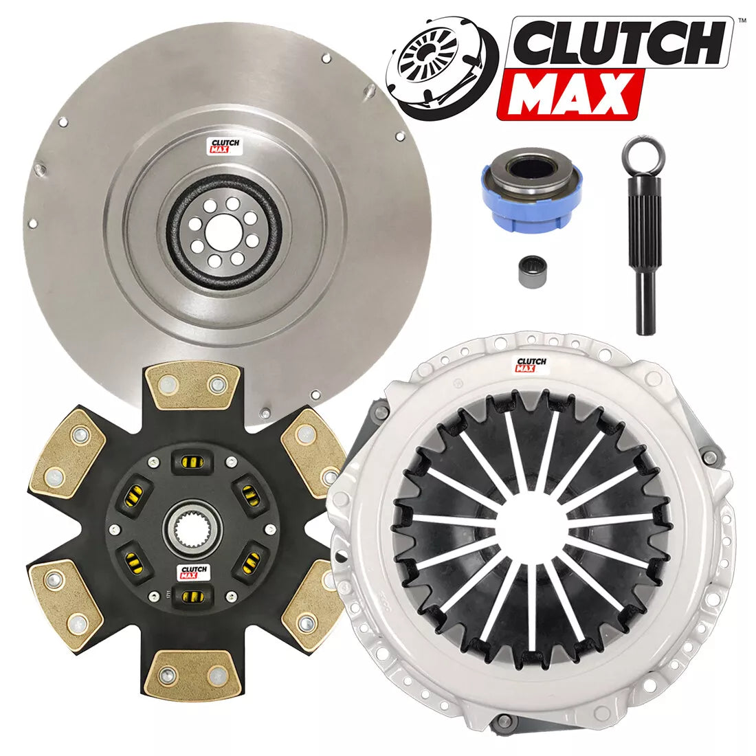 CLUTCHMAX STAGE 3 CLUTCH KIT & FLYWHEEL BUNDLE SET [CM07096HDC-FW167749-ST3]