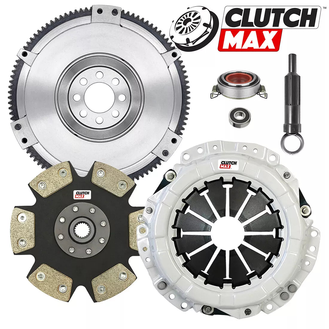 CLUTCHMAX  STAGE 4 CLUTCH KIT & FLYWHEEL BUNDLE SET [CM16080HDDFW-ST4]