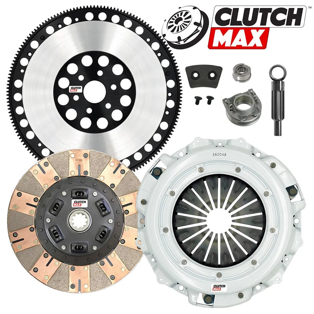 CLUTCHMAX  STAGE 3 CLUTCH KIT & PERFORMANCE CHROMOLY FLYWHEEL BUNDLE SET [CM07014DFLSF-ST3]