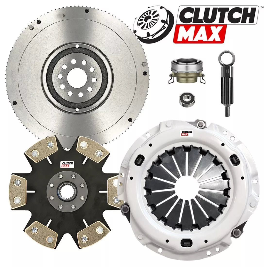 CLUTCHMAX  STAGE 4 CLUTCH KIT & FLYWHEEL BUNDLE SET [CM16076HDDFW-ST4]