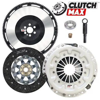 CLUTCHMAX  STAGE 2 CLUTCH KIT & PERFORMANCE CHROMOLY FLYWHEEL BUNDLE SET [CM06032HDRLSF-ST2R]