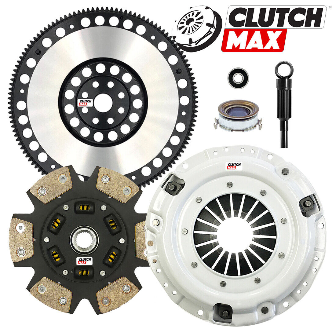 CLUTCHMAX  STAGE 3 CLUTCH KIT & PERFORMANCE CHROMOLY FLYWHEEL BUNDLE SET [CM15010HDCLSF-ST3]