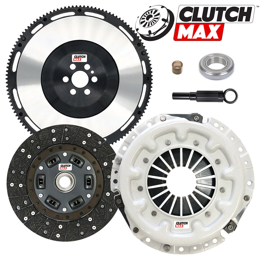 CLUTCHMAX  STAGE 2 CLUTCH KIT & PERFORMANCE CHROMOLY FLYWHEEL BUNDLE SET [CM06038HDLSF-ST2]