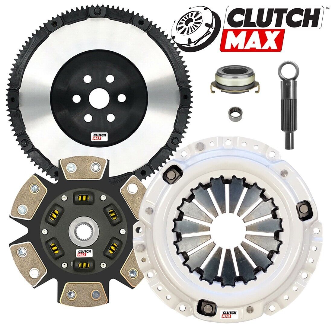 CLUTCHMAX  STAGE 3 CLUTCH KIT & PERFORMANCE CHROMOLY FLYWHEEL BUNDLE SET [CM10063HDCLSF-ST3]