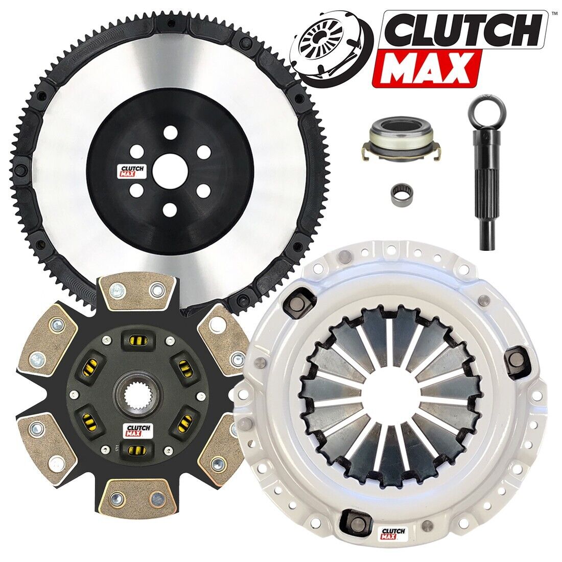 CLUTCHMAX  STAGE 3 CLUTCH KIT & PERFORMANCE CHROMOLY FLYWHEEL BUNDLE SET [CM10060HDCLSF-ST3]