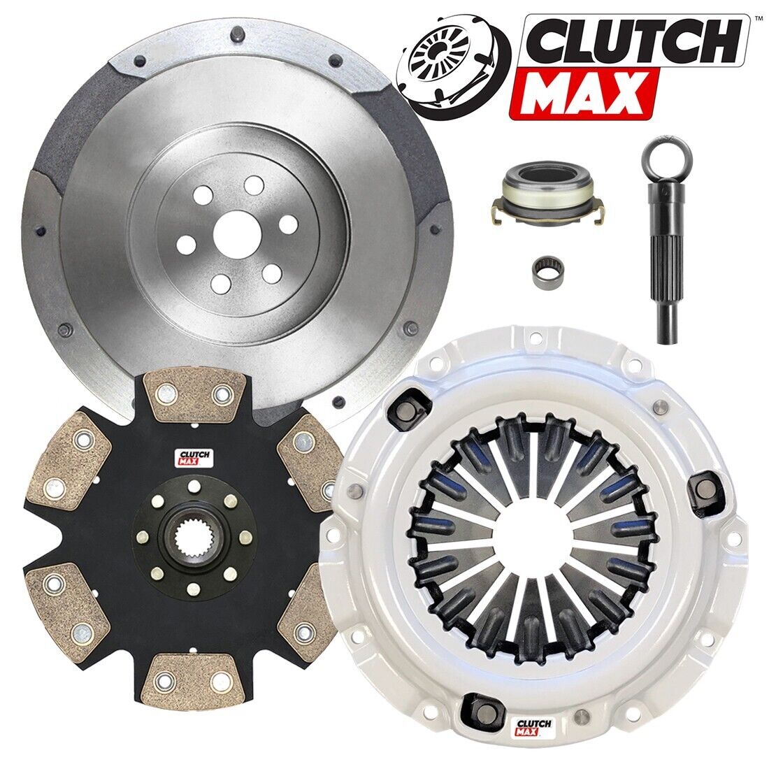 CLUTCHMAX  STAGE 4 CLUTCH KIT & FLYWHEEL BUNDLE SET [CM15058HDDFW-ST4]