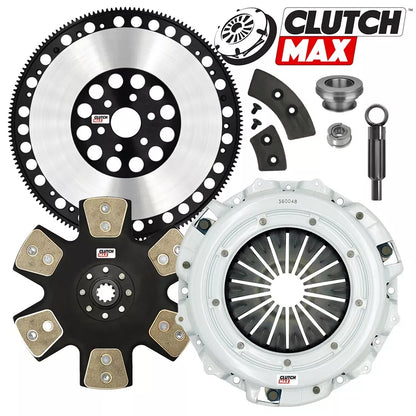 CLUTCHMAX  STAGE 5 CLUTCH KIT & PERFORMANCE CHROMOLY FLYWHEEL BUNDLE SET [CM07042HDDLSF-ST5]