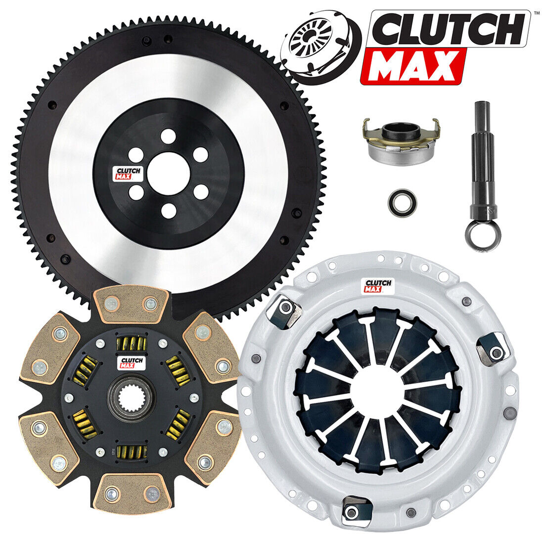 CLUTCHMAX  STAGE 3 CLUTCH KIT & PERFORMANCE CHROMOLY FLYWHEEL BUNDLE SET [CM08050HDCLSF-ST3]