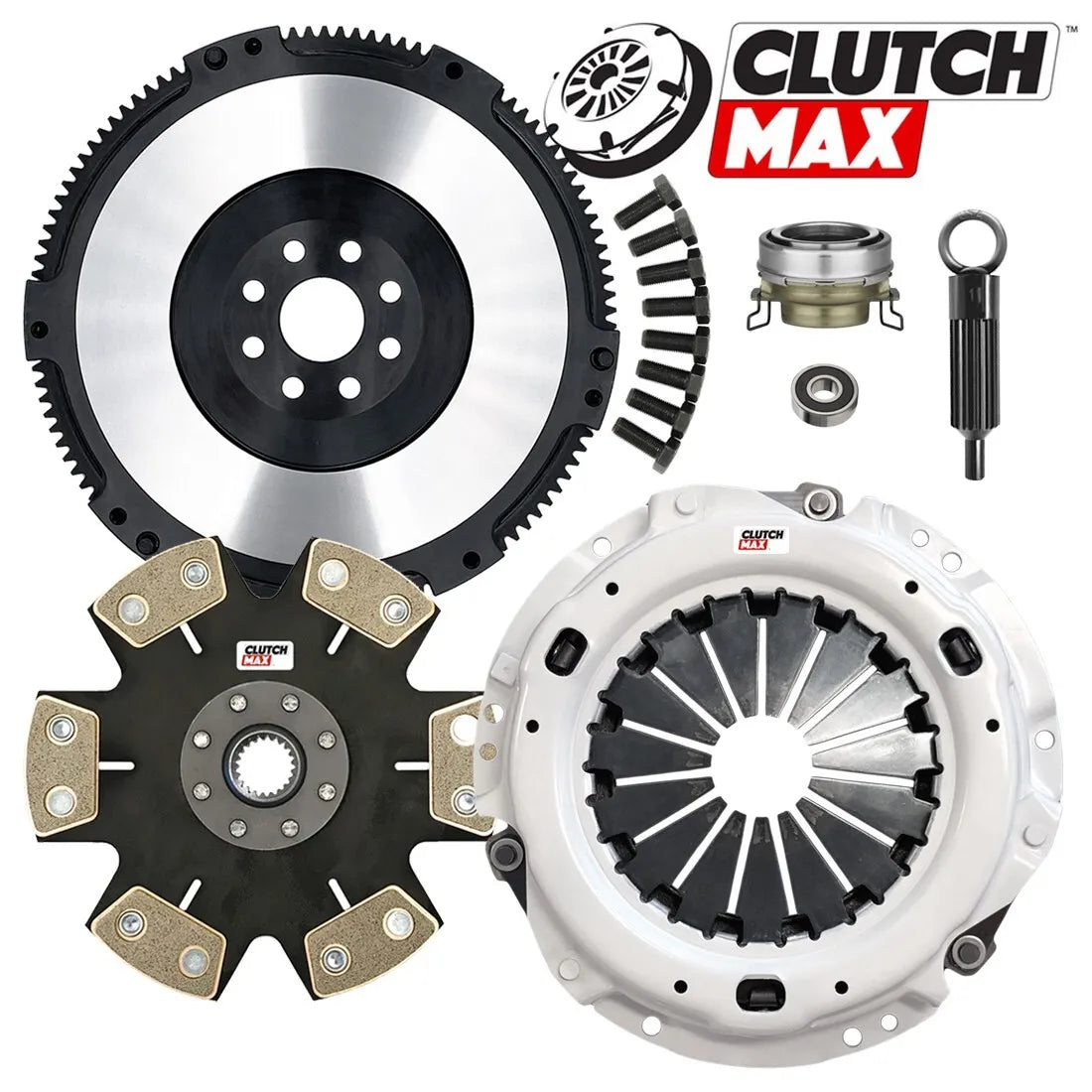 CLUTCHMAX  STAGE 4 CLUTCH KIT & PERFORMANCE CHROMOLY FLYWHEEL BUNDLE SET [CM16085HDDLSF-ST4]